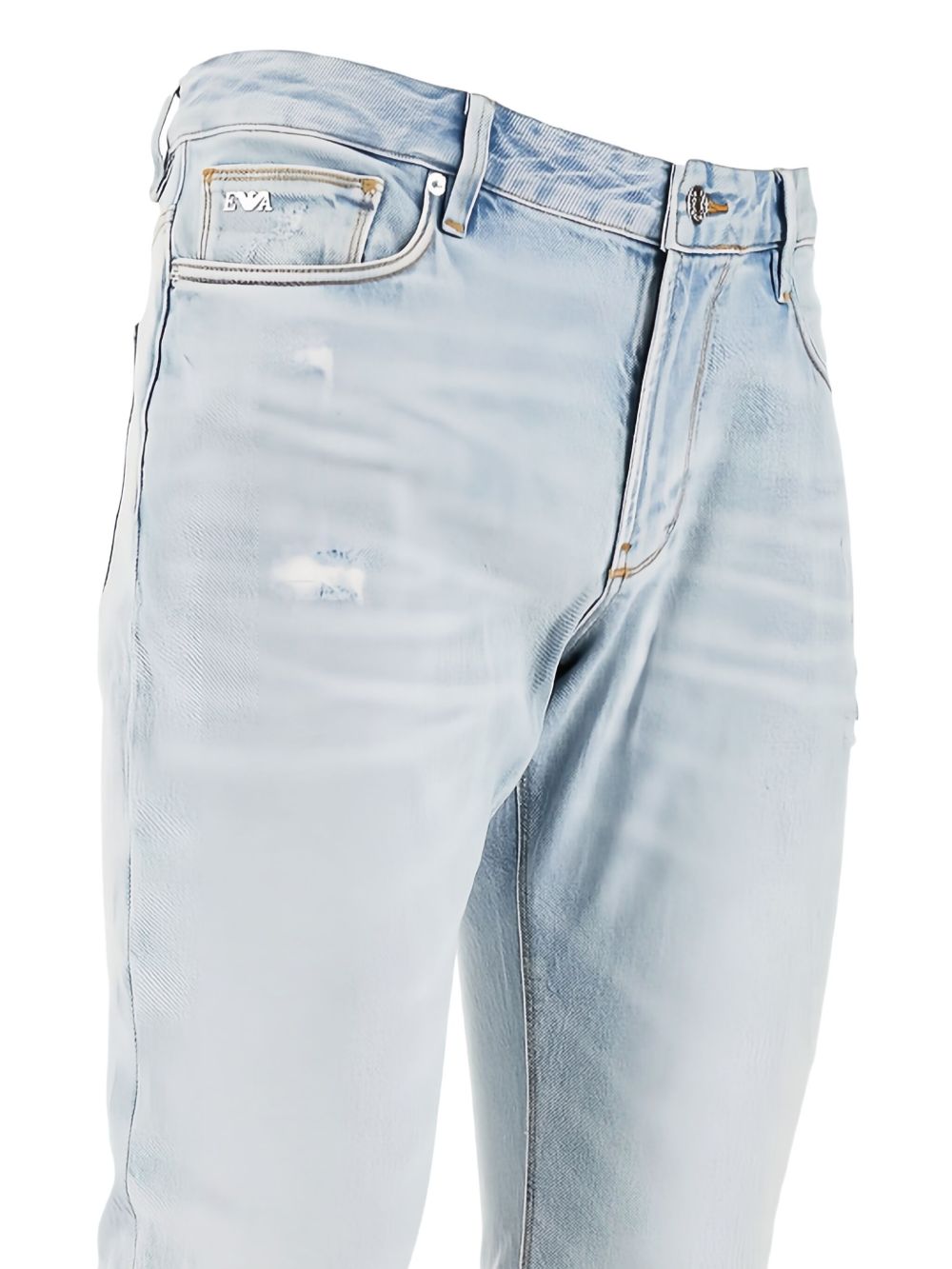 Emporio Armani Jeans Blue Cotton