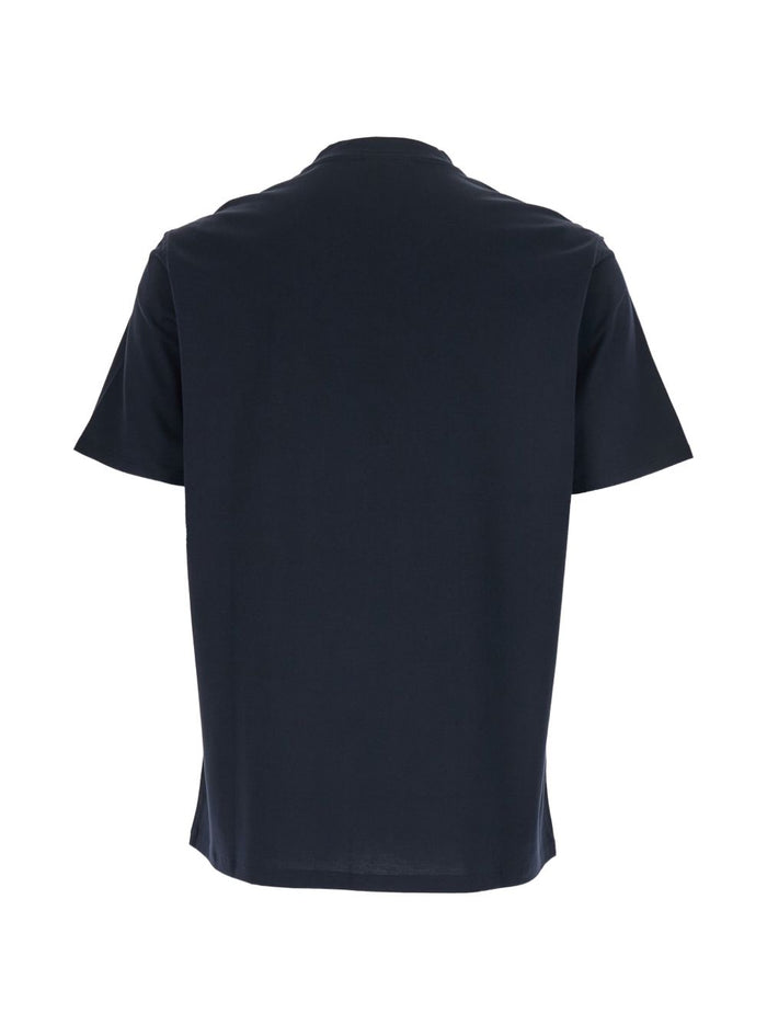 Emporio Armani T-shirts and Polos Blue Cotton