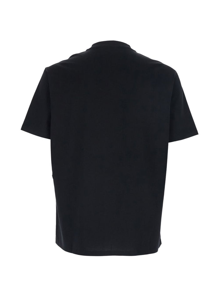 Emporio Armani T-shirts and Polos Black Cotton