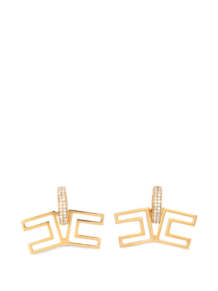 Elisabetta Franchi Bijoux Golden Brass/glass