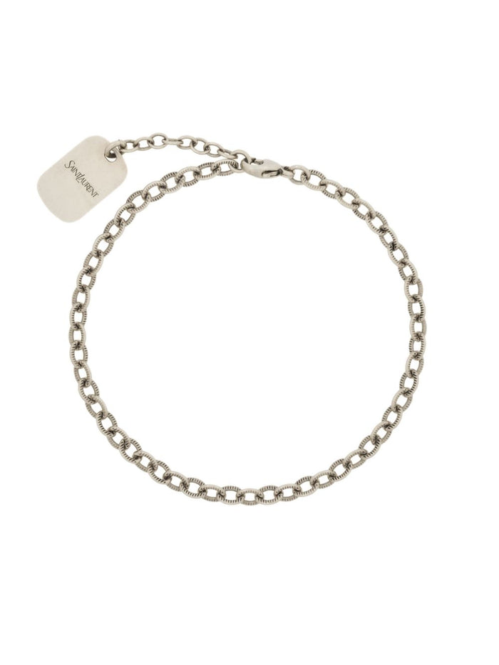 Saint Laurent Bijoux Silver Brass