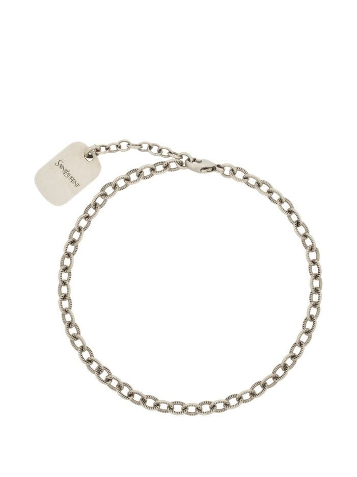 Saint Laurent Bijoux Silver Brass
