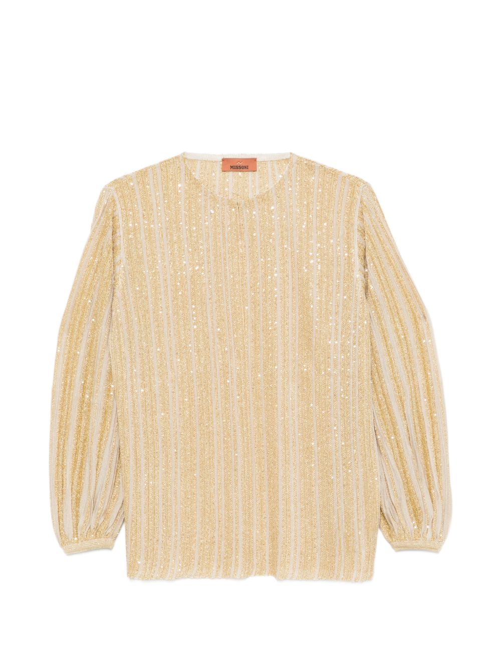 Missoni Shirts Golden Viscose Poliammide Metal