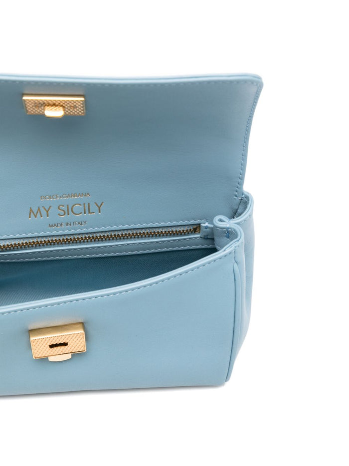 Dolce & Gabbana Bags Clear Blue Calf Leather
