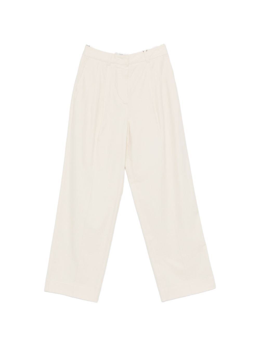 DUNST Trousers Ivory Shell: Cotton