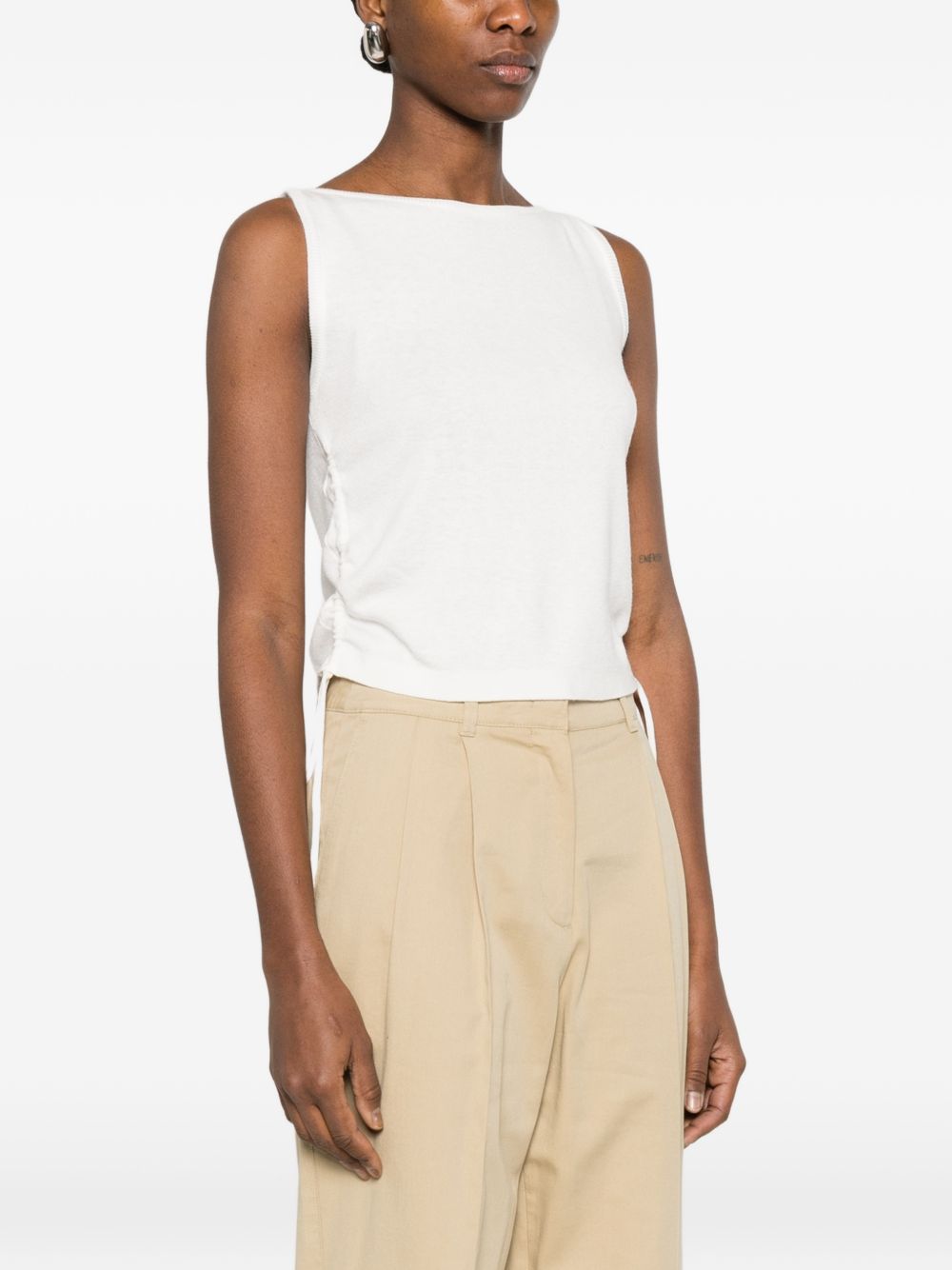 DUNST Top White Shell: Nylon