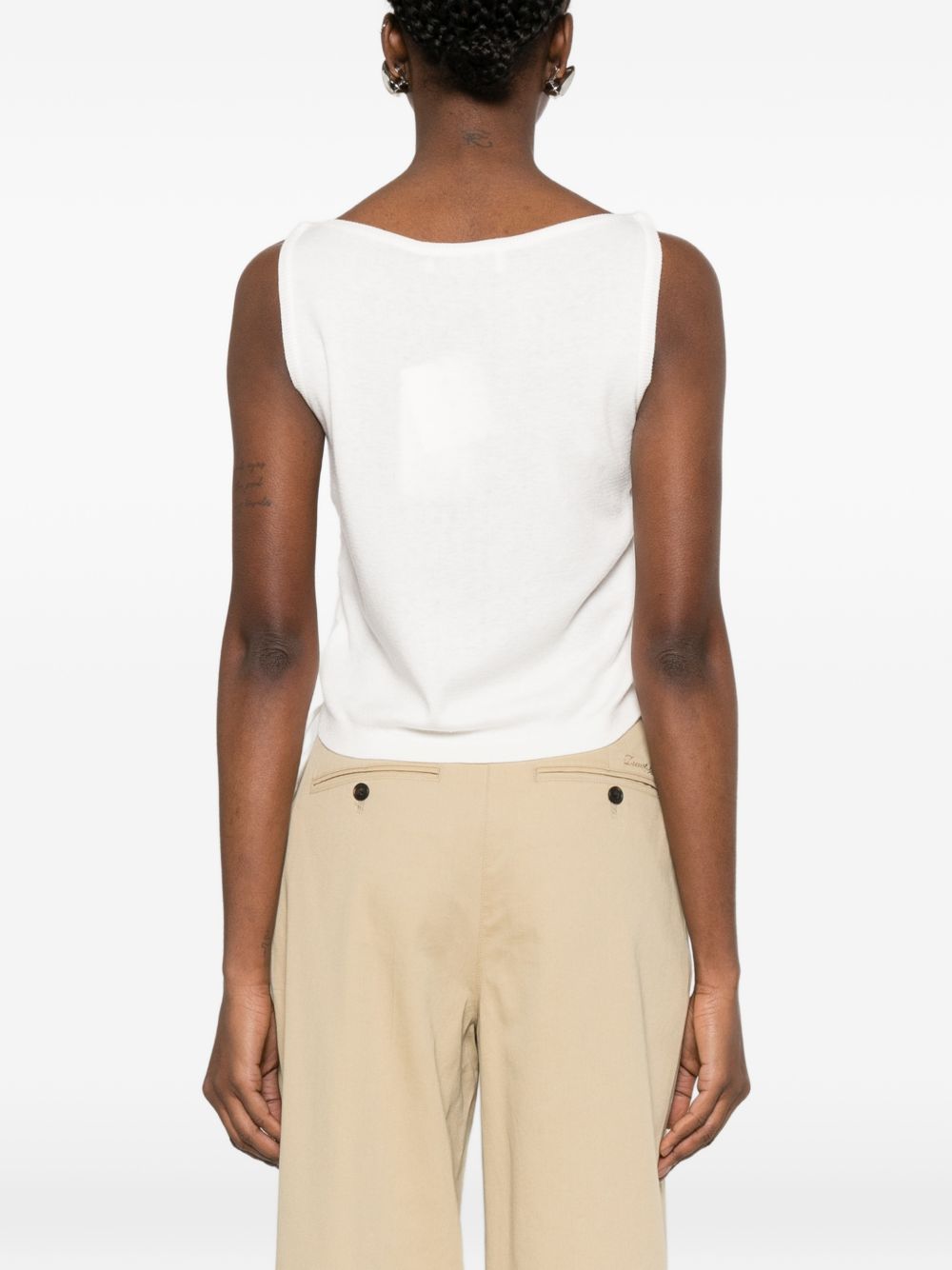 DUNST Top White Shell: Nylon