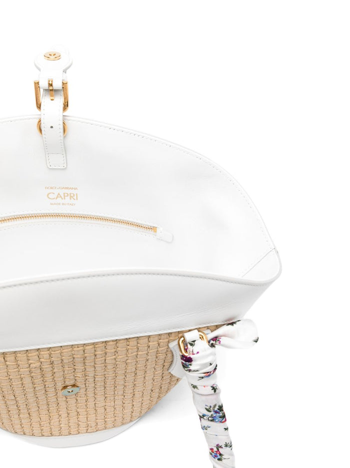 Dolce & Gabbana Bags Beige Outer: Raffia