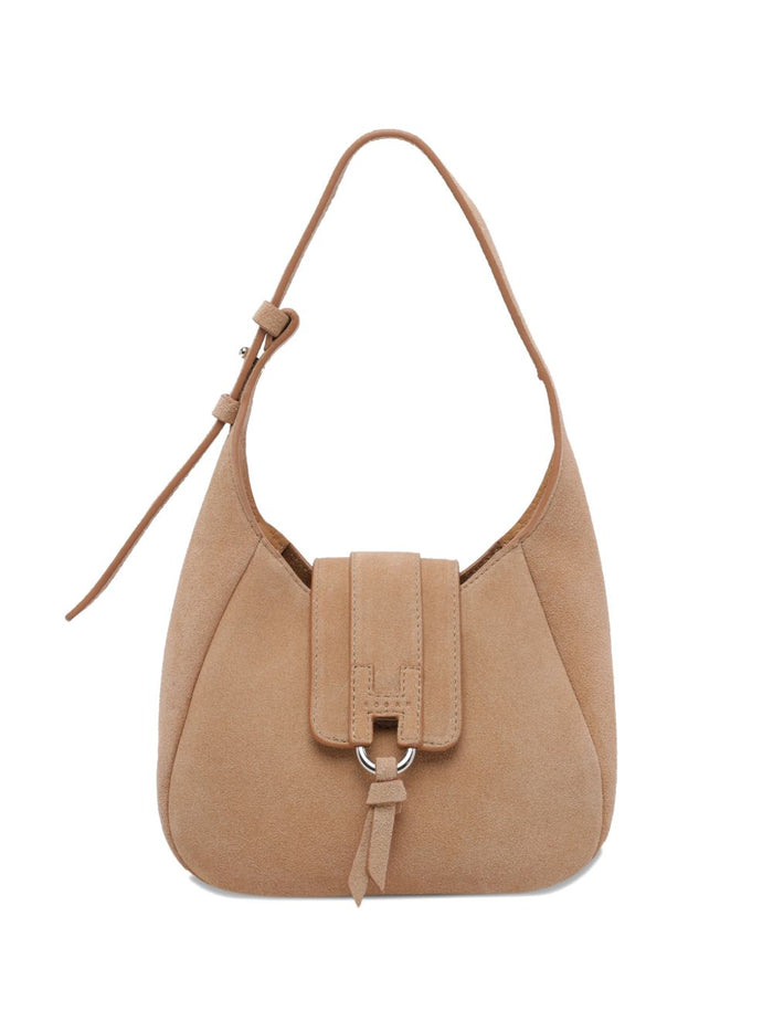 Hogan Bags Beige Calf Suede