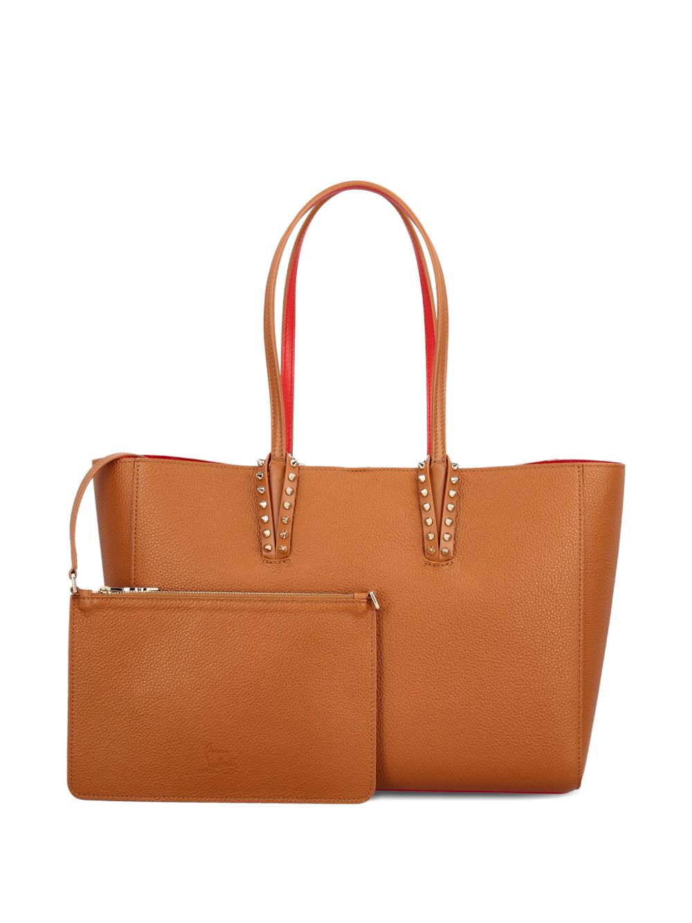 Christian Louboutin Bags Leather Brown Outer: Calf
