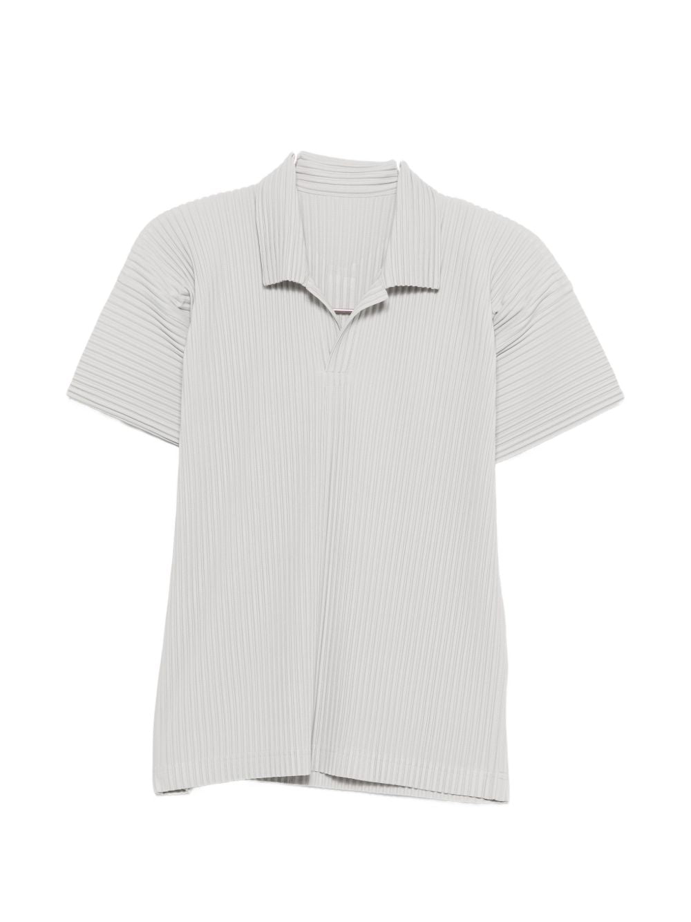 Homme Plisse Issey Miyake T-Shirts And Polos Light Grey Polyester
