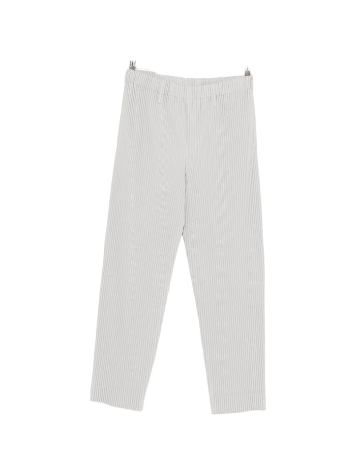 HOMME PLISSE ISSEY MIYAKE Trousers Light Grey Polyester