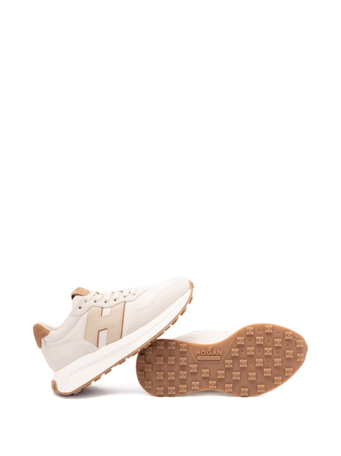 Hogan Sneakers Beige Outer: calf Leather