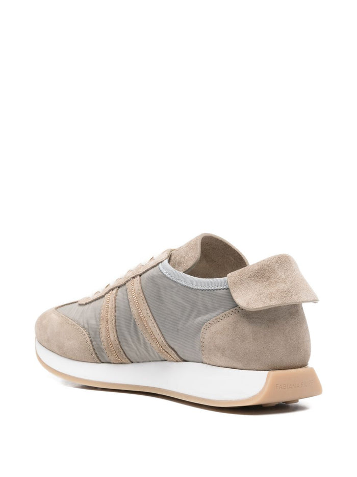 Fabiana Filippi Sneakers Dove Grey Polyester