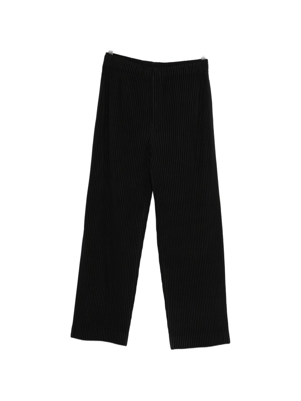HOMME PLISSE ISSEY MIYAKE Trousers Black Polyester