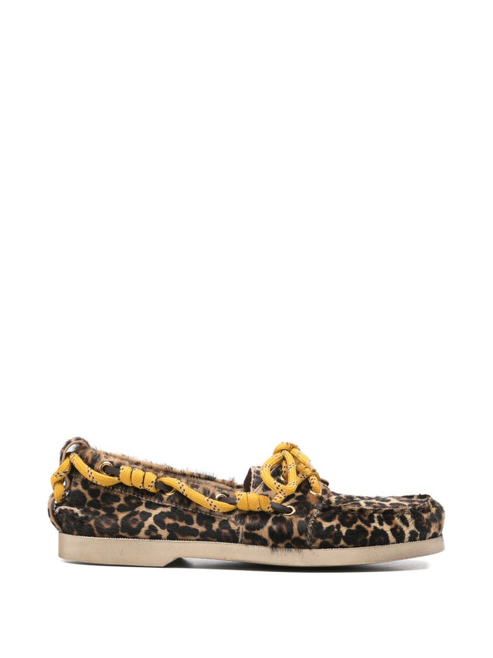 Golden Goose Flat shoes Brown Rubber