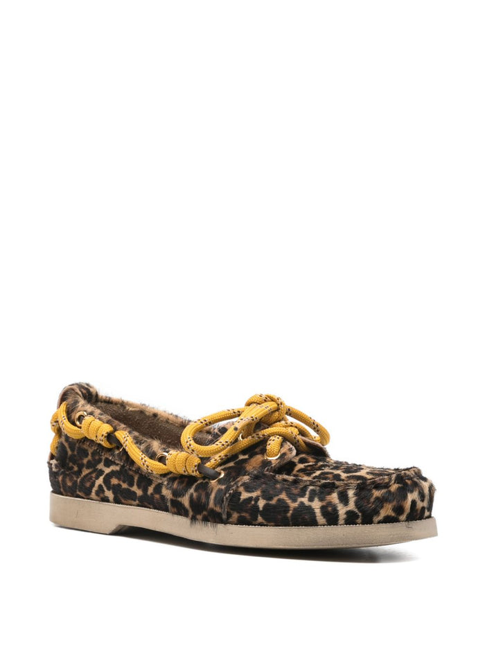 Golden Goose Flat shoes Brown Rubber