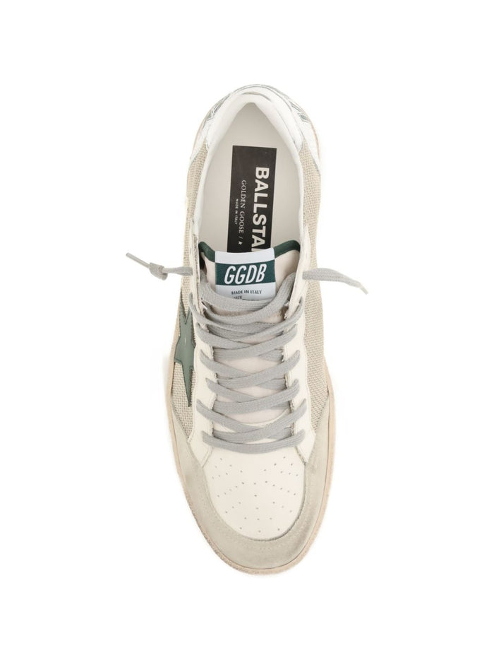 Golden Goose Sneakers Beige Fabric Rubber