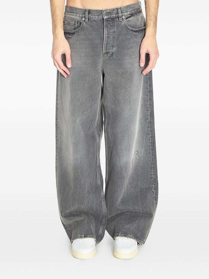 Golden Goose Jeans Grey Cotton