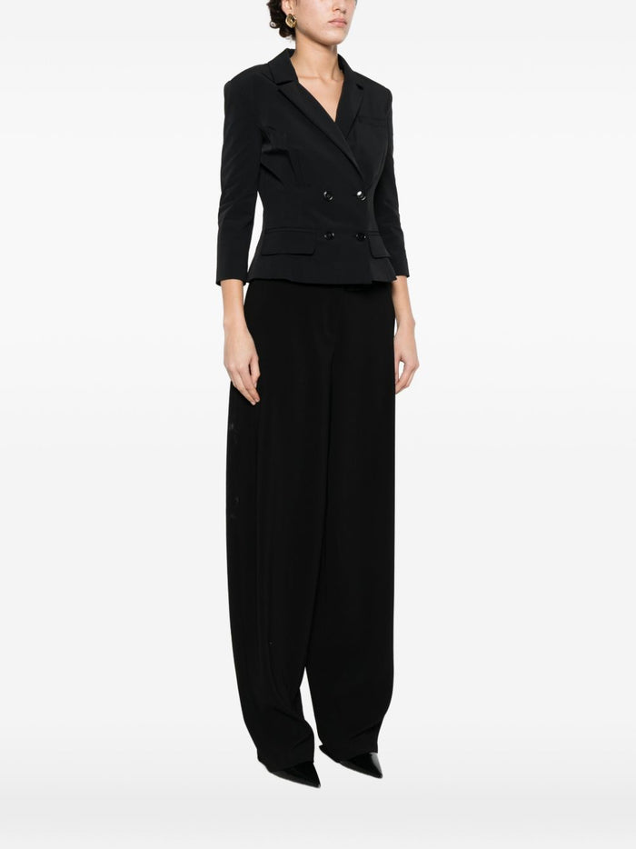 Elisabetta Franchi Jackets Black Poliammide Elastane