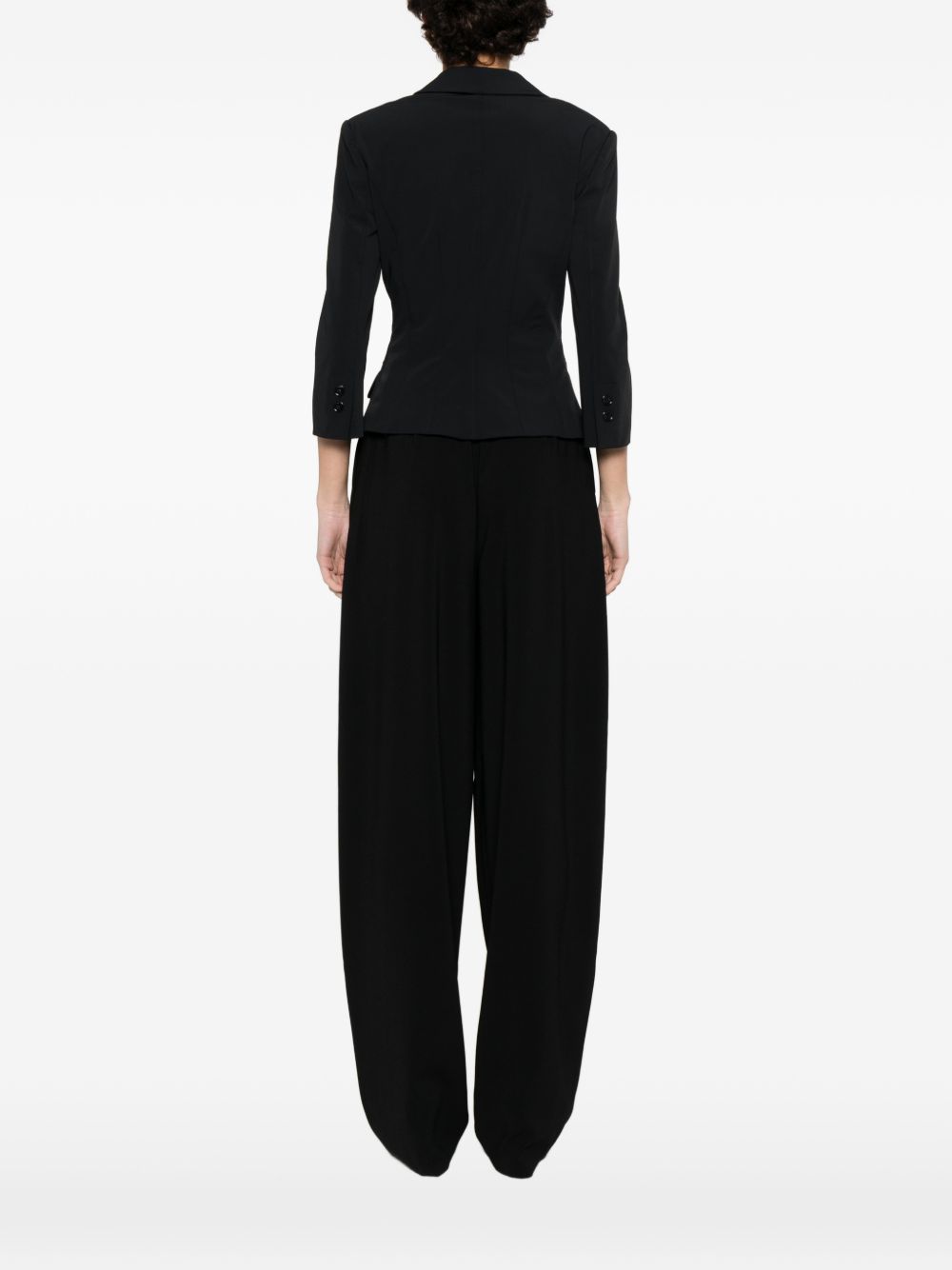 Elisabetta Franchi Jackets Black Poliammide Elastane