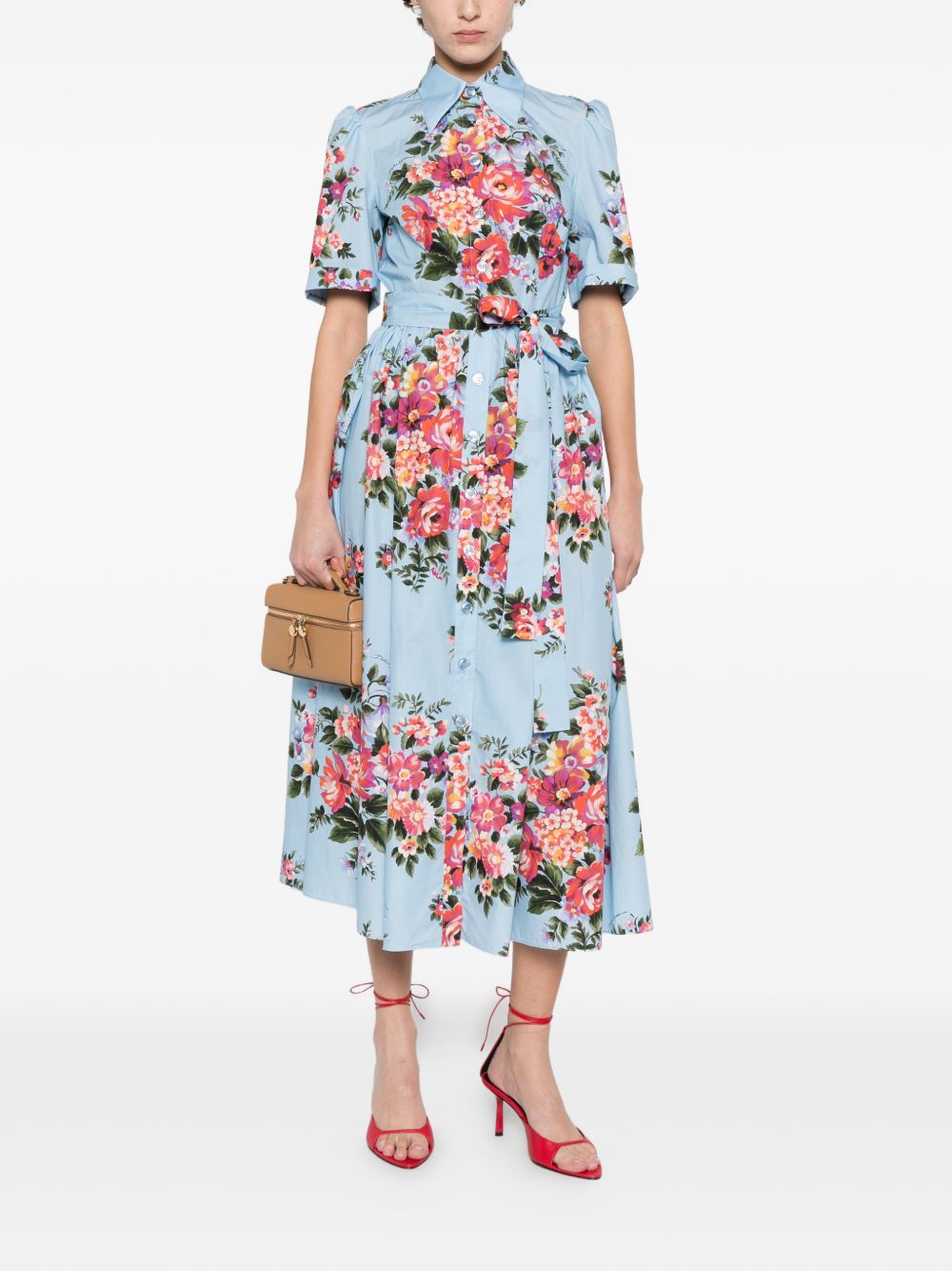 Dolce & Gabbana Dresses Clear Blue Cotton