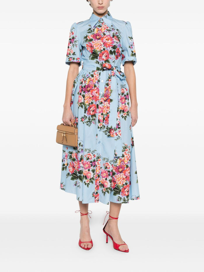Dolce & Gabbana Dresses Clear Blue Cotton