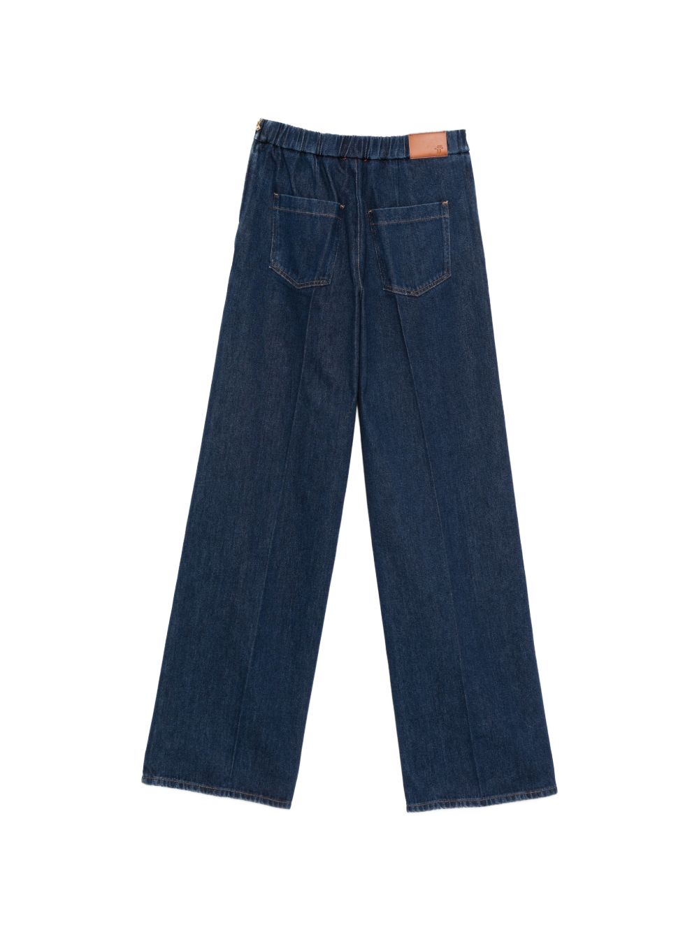 Forte Jeans Blue Cotton Viscose