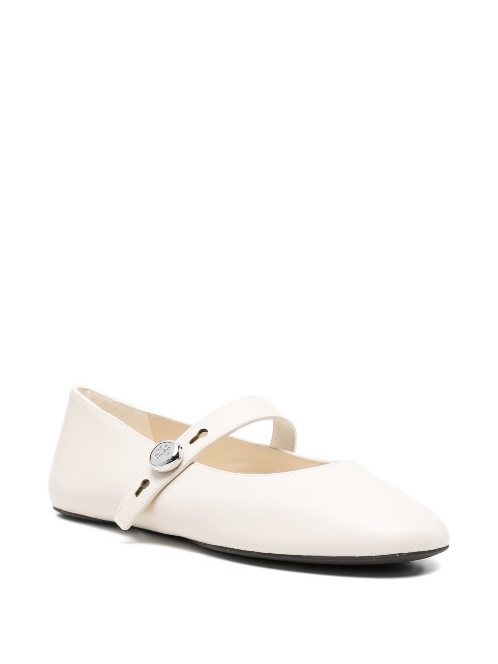 Tory Burch Flat shoes Beige Outer: calf Leather