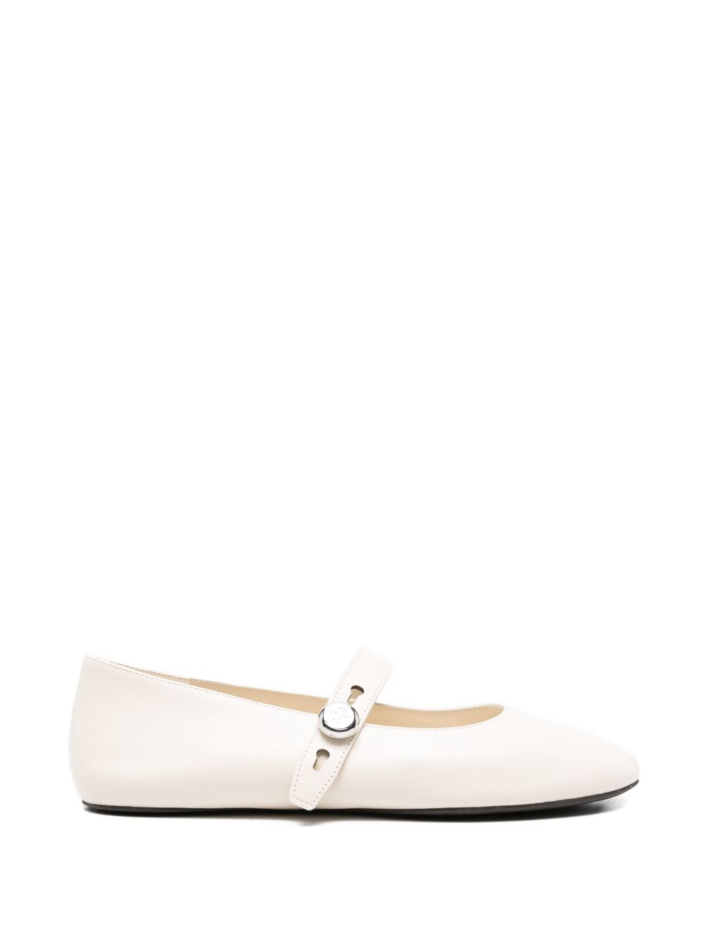 Tory Burch Flat shoes Beige Outer: calf Leather