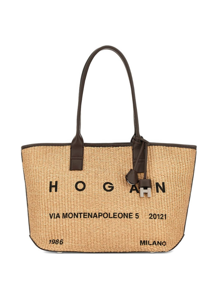 Hogan Bags Beige Outer: Cotton