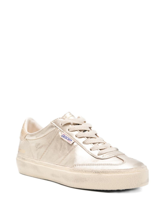 Golden Goose Sneakers Grey Fabricrubbercalf Leather