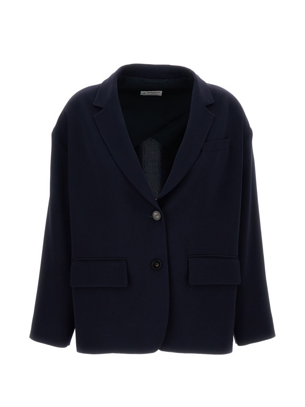 Alberto Biani Jackets Blue Acetate
