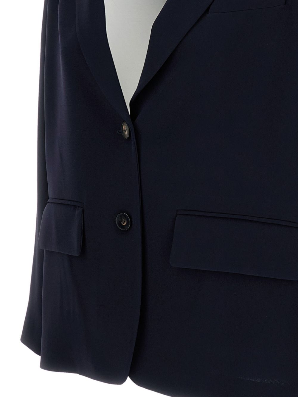 Alberto Biani Jackets Blue Acetate