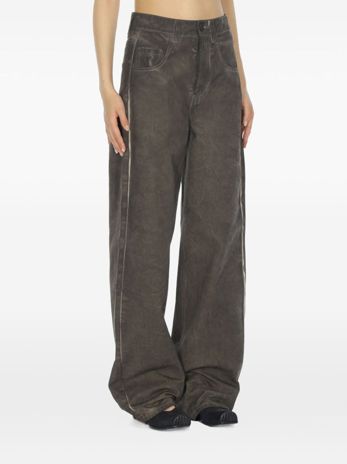 Uma Wang Jeans Grey Cotton