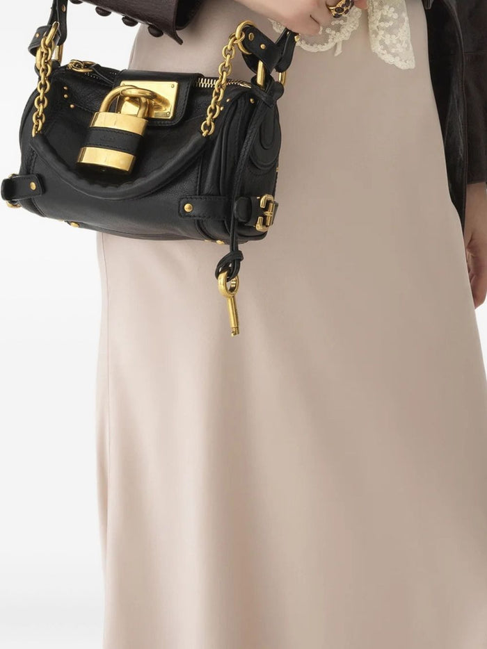 Chloè Bags Black Outer: Buffalo Leather