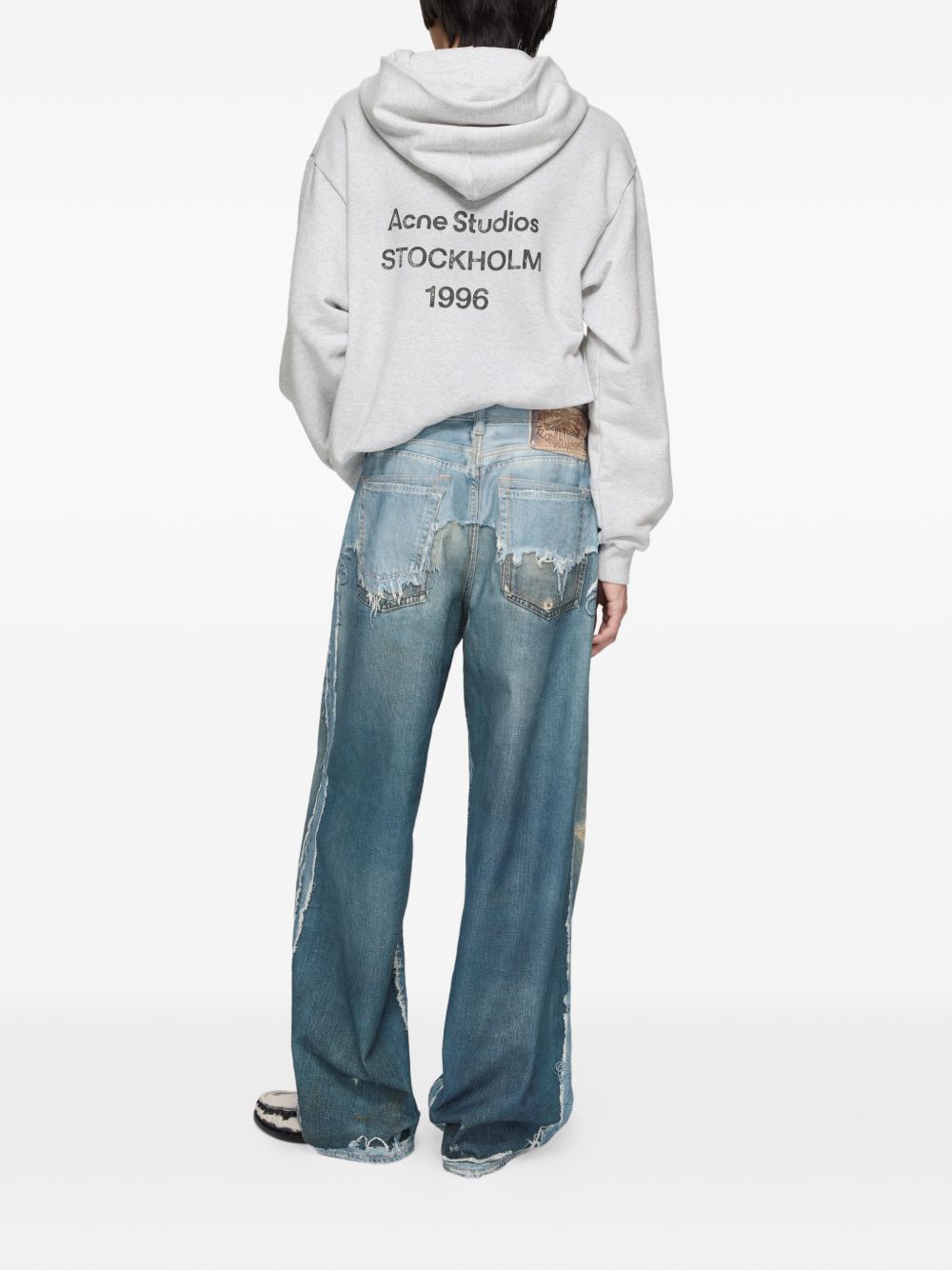 Acne Studios Jeans Clear Blue Organic Cotton