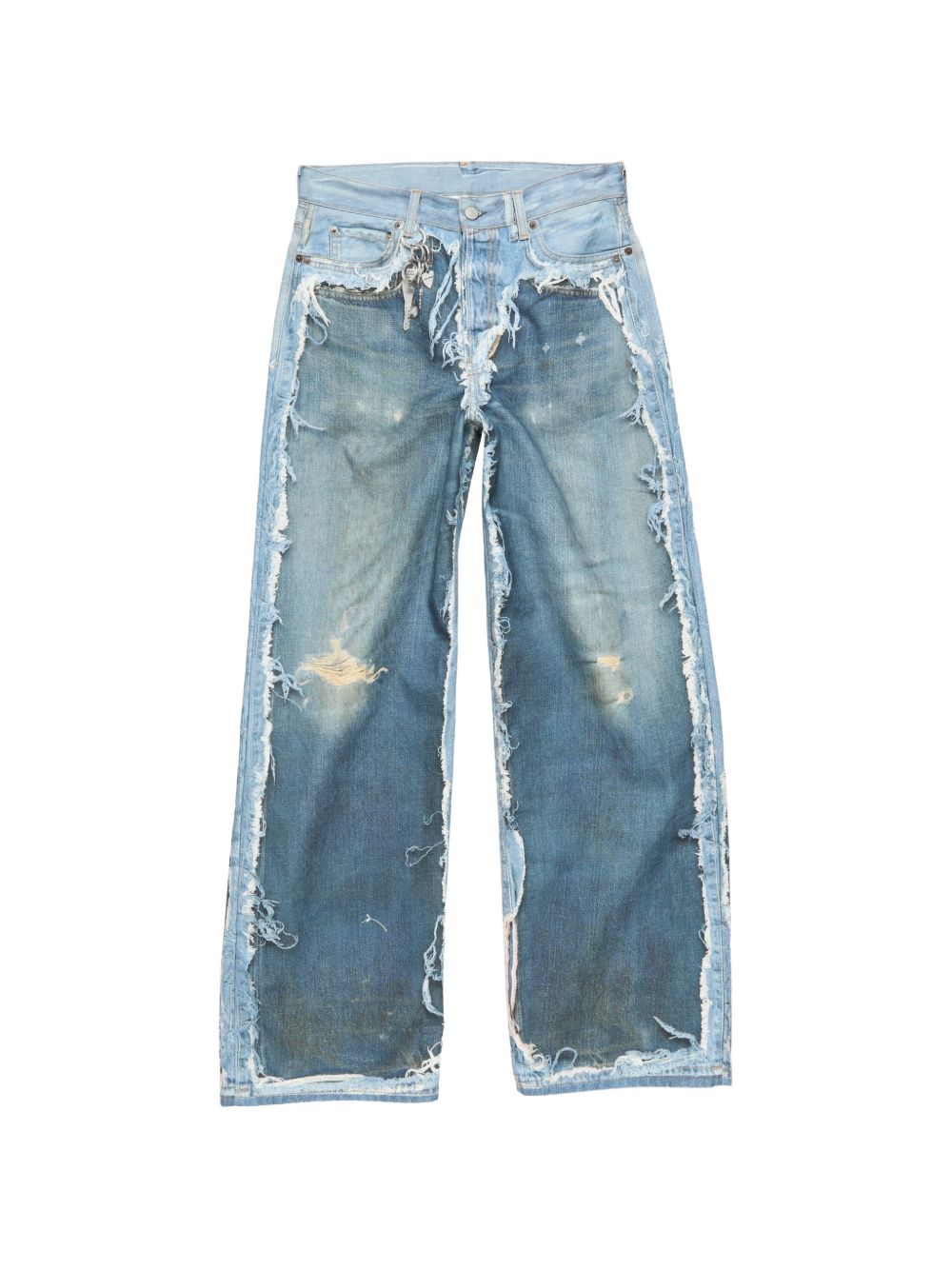 Acne Studios Jeans Clear Blue Organic Cotton