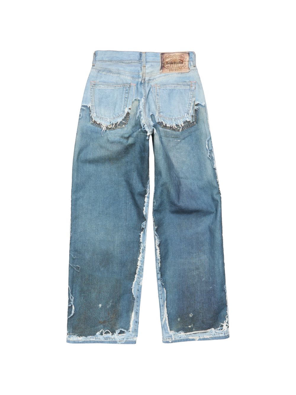 Acne Studios Jeans Clear Blue Organic Cotton