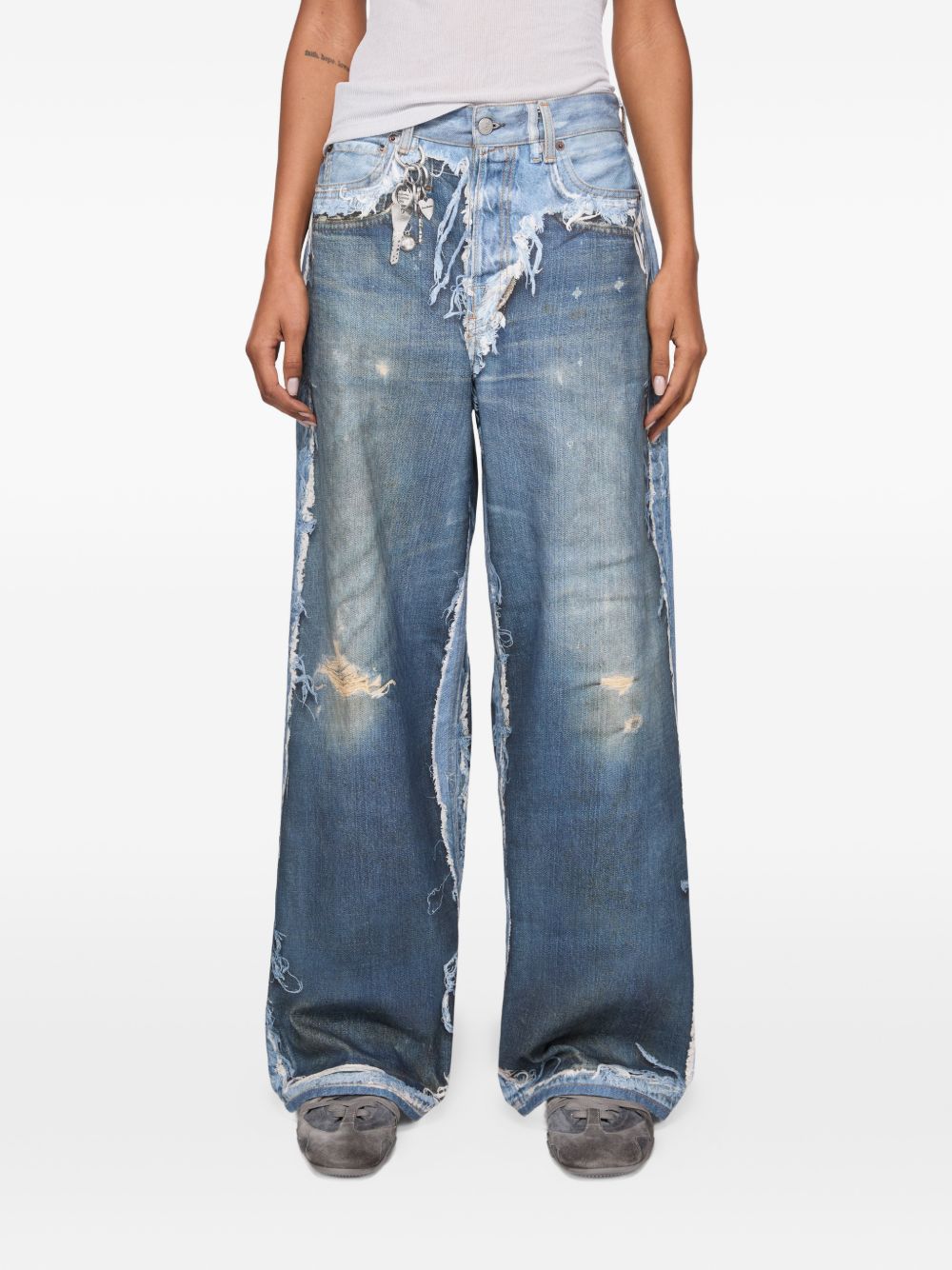 Acne Studios Jeans Clear Blue Organic Cotton