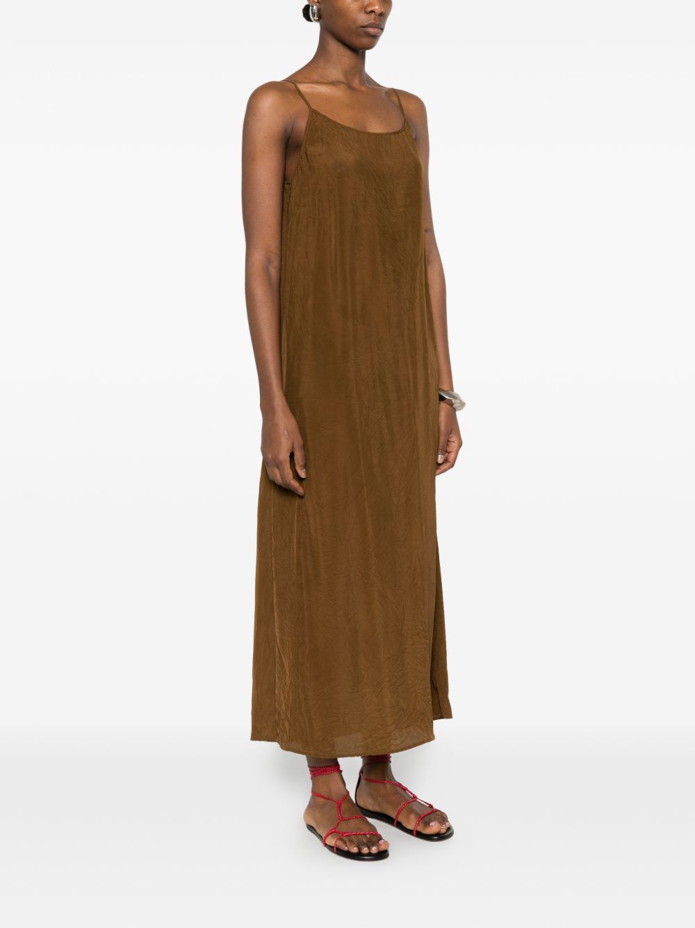 Uma Wang Dresses Camel Viscose