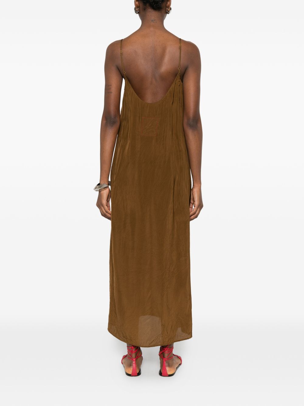 Uma Wang Dresses Camel Viscose