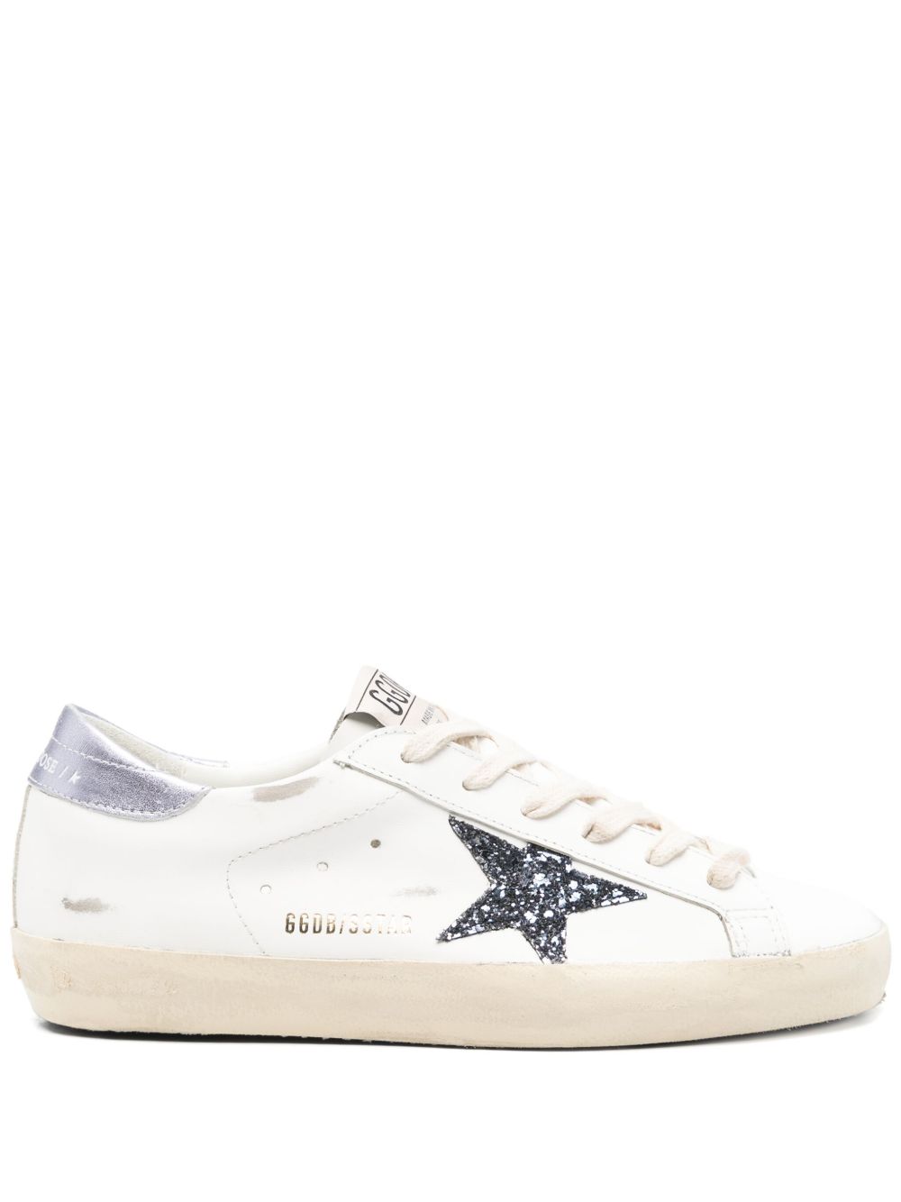 Golden Goose Sneakers Lilac Fabricrubbercalf Leather
