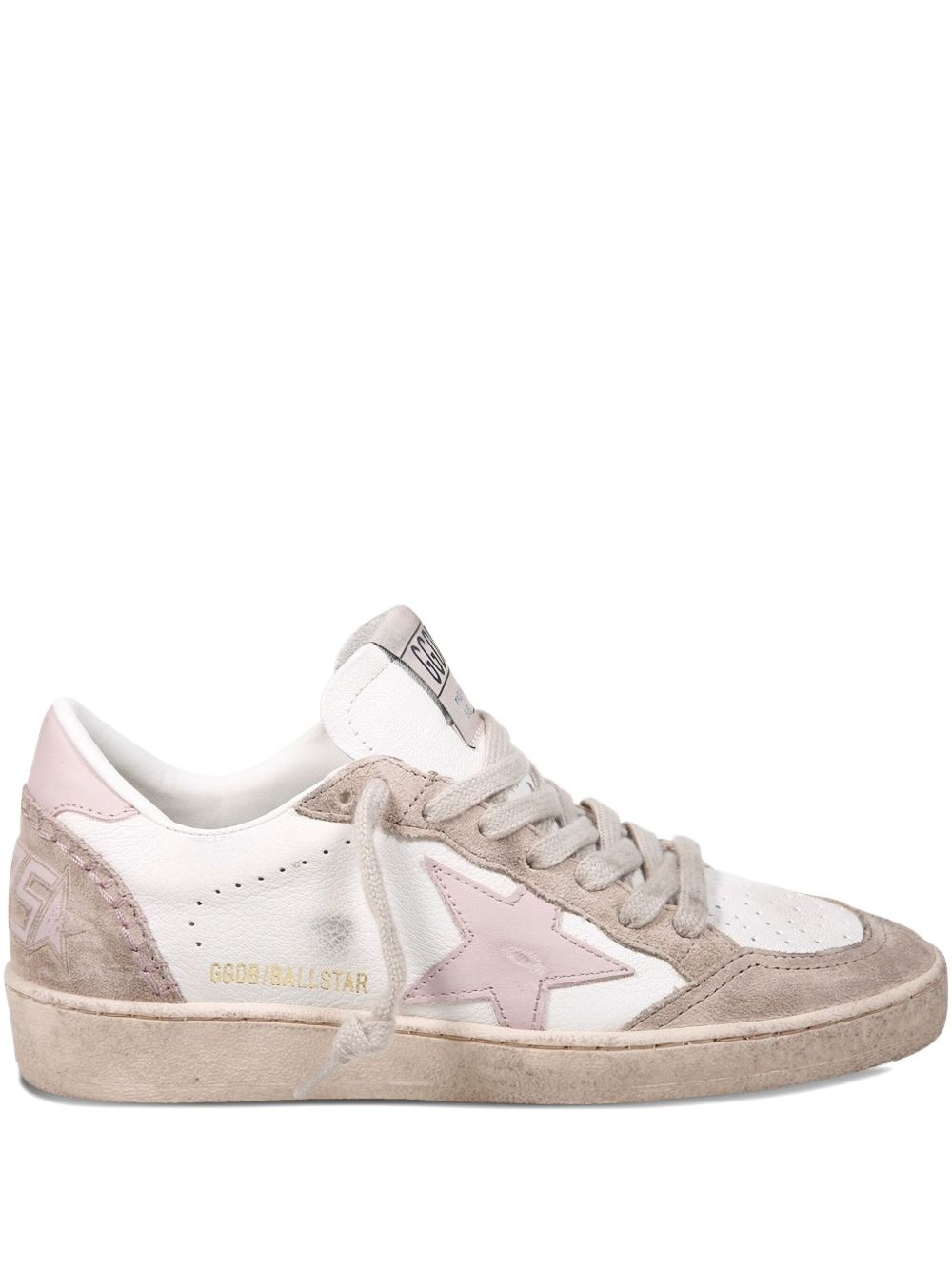 Golden Goose Sneakers Beige Fabricrubbercalf Leather