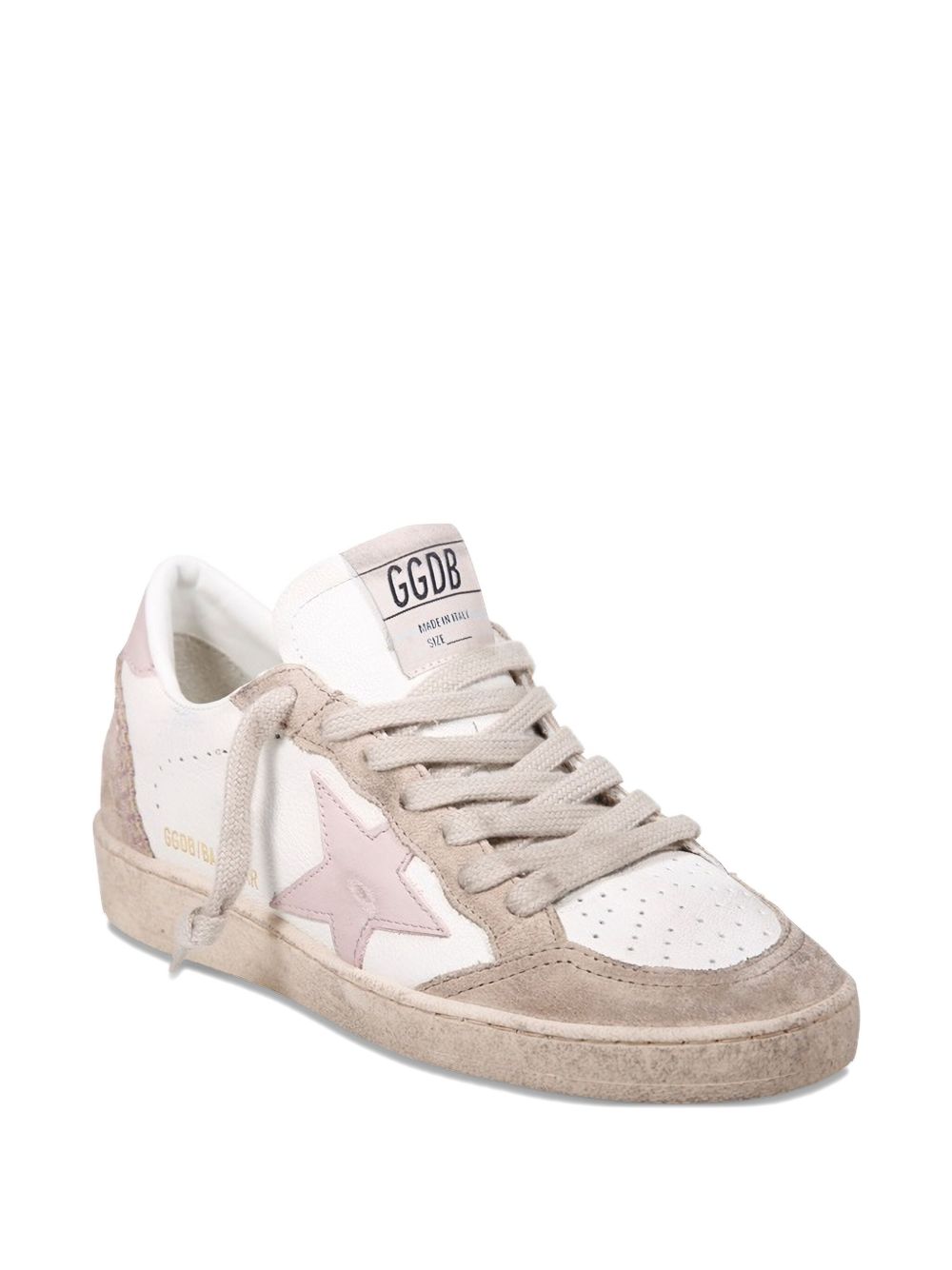 Golden Goose Sneakers Beige Fabricrubbercalf Leather