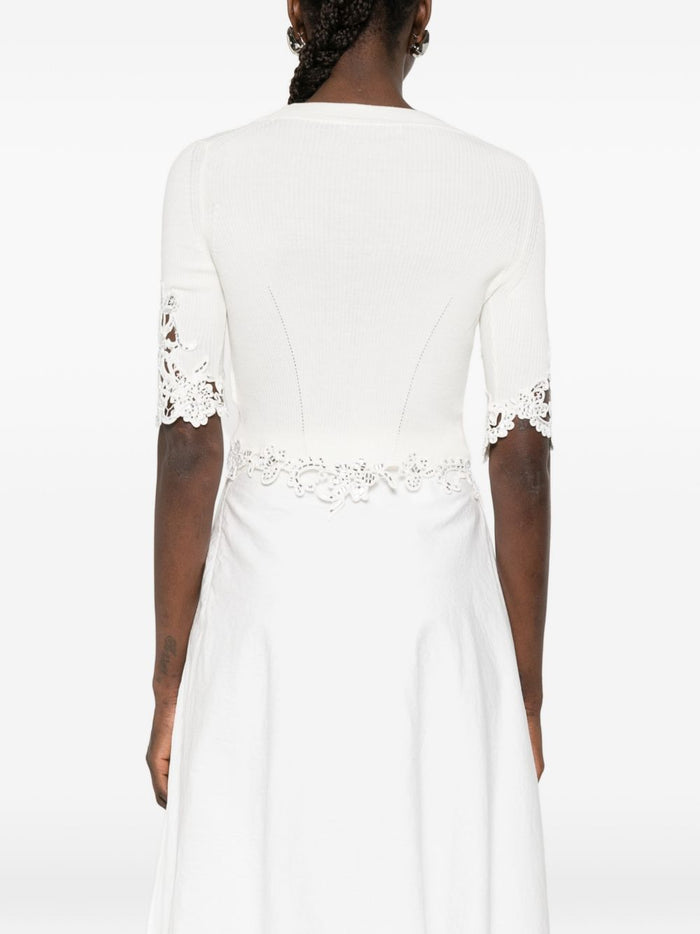 Ermanno Scervino Sweaters White Cotton