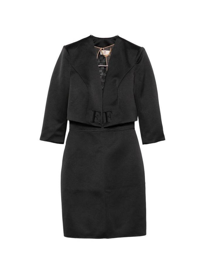 Elisabetta Franchi Dresses Black Polyester