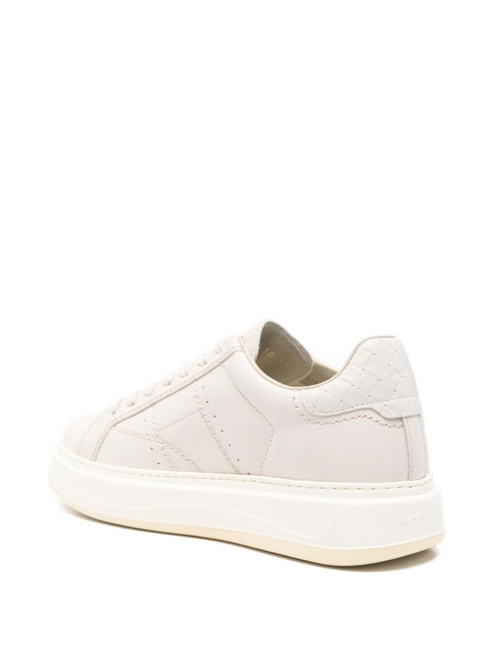 Woolrich Sneakers Cream Outer: Calf Leather