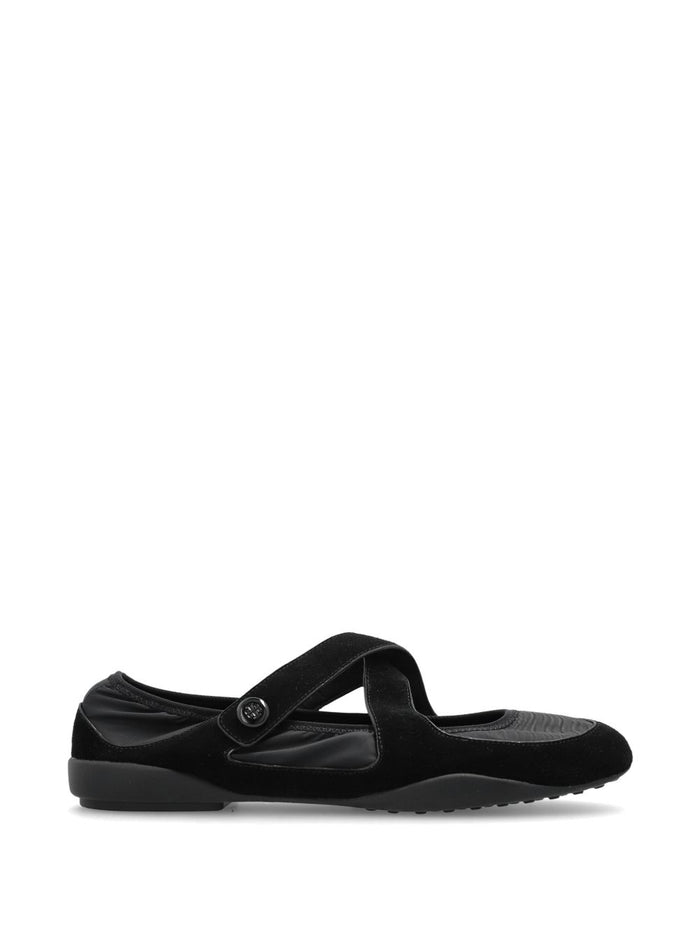 Tory Burch Flat shoes Black Outer: Bovine Leather