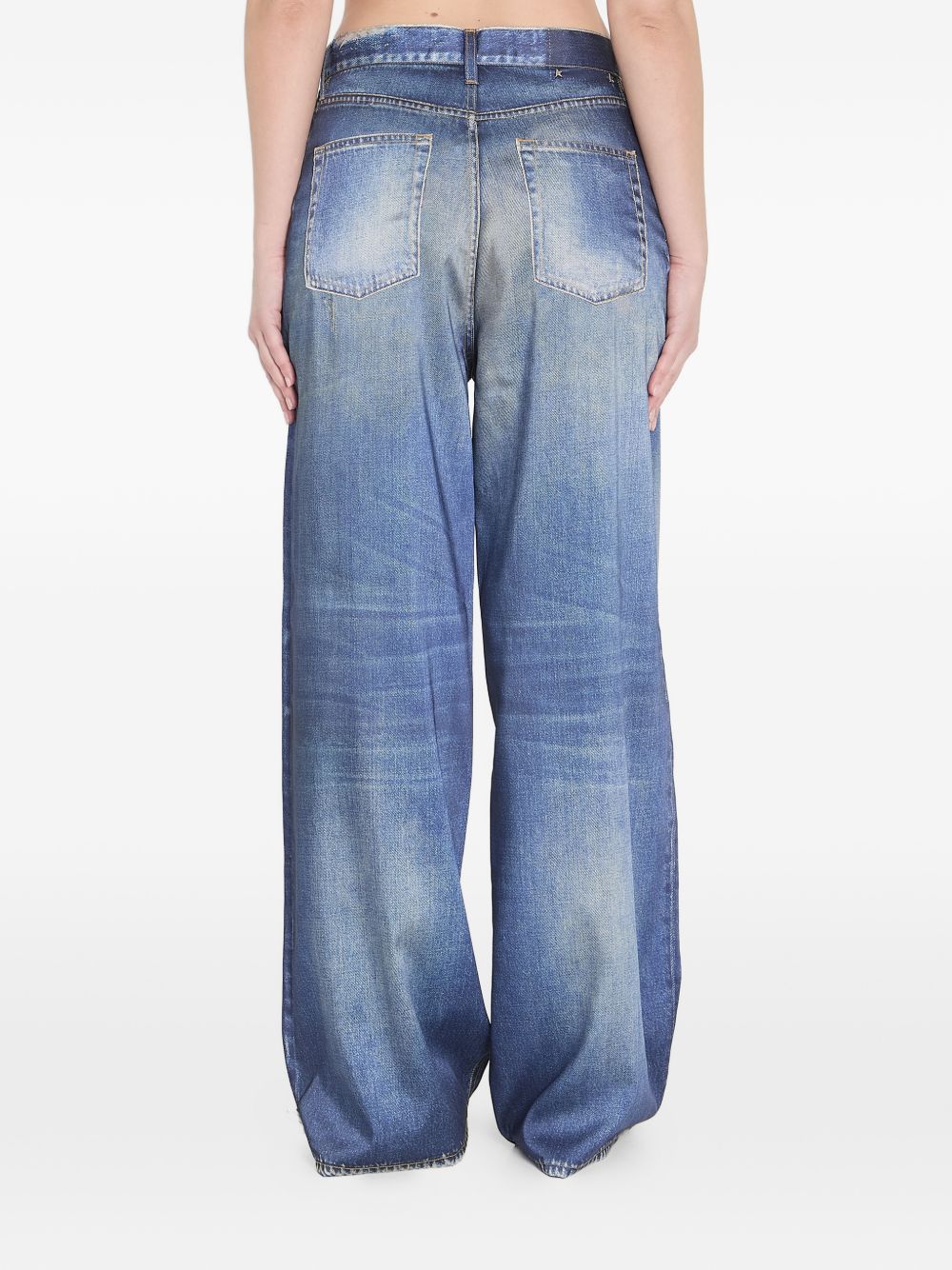 Golden Goose Jeans Blue Polyester